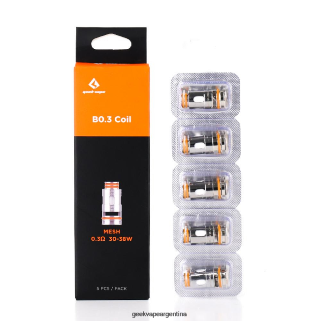 GeekVape 5 unids/pack bobina serie b b0,3 ohmios - Geek Vape On Sale J22P8