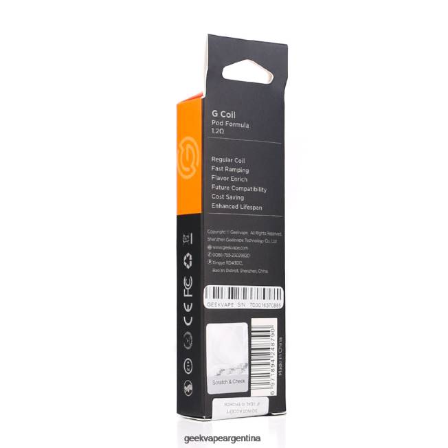 GeekVape 5 unids/pack bobina serie g g1,8 ohmios - Geekvape Flavors J22P26