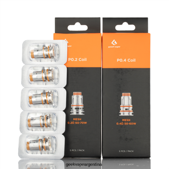 GeekVape 5 unids/pack bobina serie p p0,5 ohmios - Geekvape Flavors J22P16