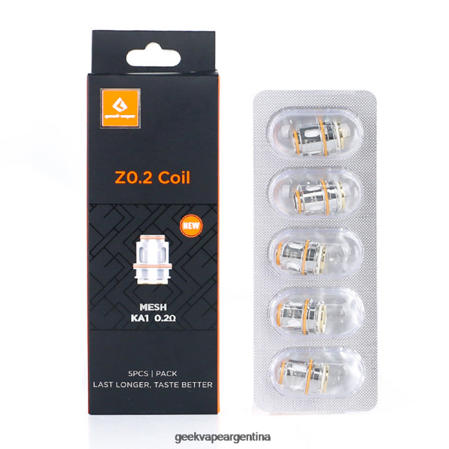 GeekVape 5 unids/pack bobina serie z z0,2 ohmios - Geek Vape Store J22P1