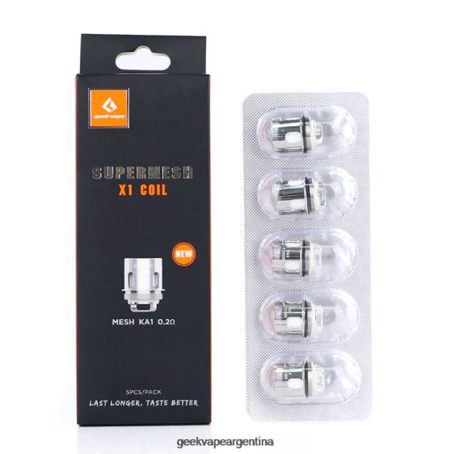 GeekVape bobinas super mesh x1/x2 (nueva versión) 0,2 ohmios - Geek Vape On Sale J22P18