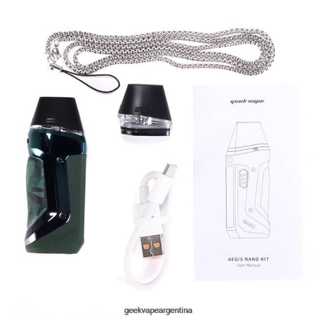 GeekVape aegis nano kit 800mah camuflaje plateado - Geek Vape Flavors J22P127