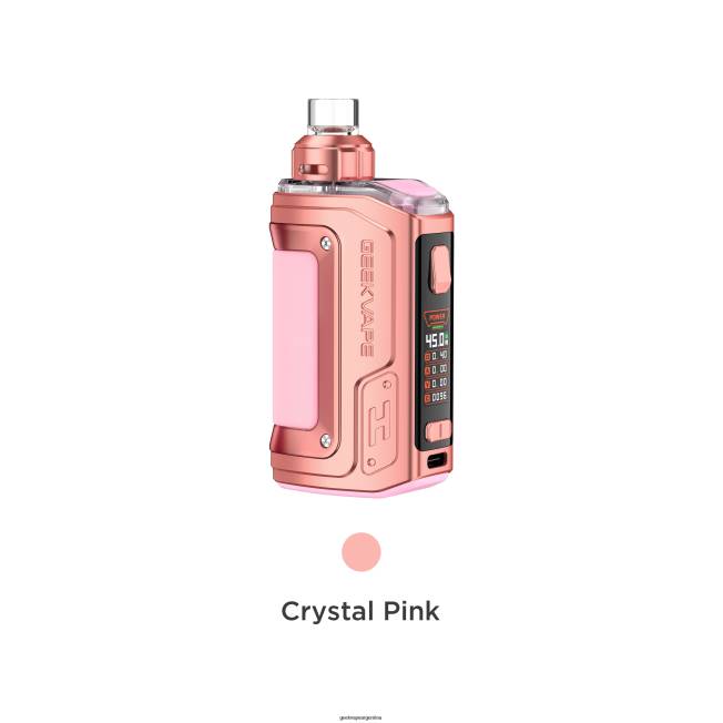 GeekVape h45 (aegis hero 2) pod mod kit edición de cristal rosa cristal - Geekvape Official Store J22P140
