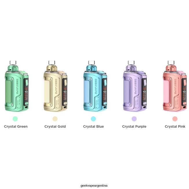 GeekVape h45 (aegis hero 2) pod mod kit edición de cristal rosa cristal - Geekvape Official Store J22P140