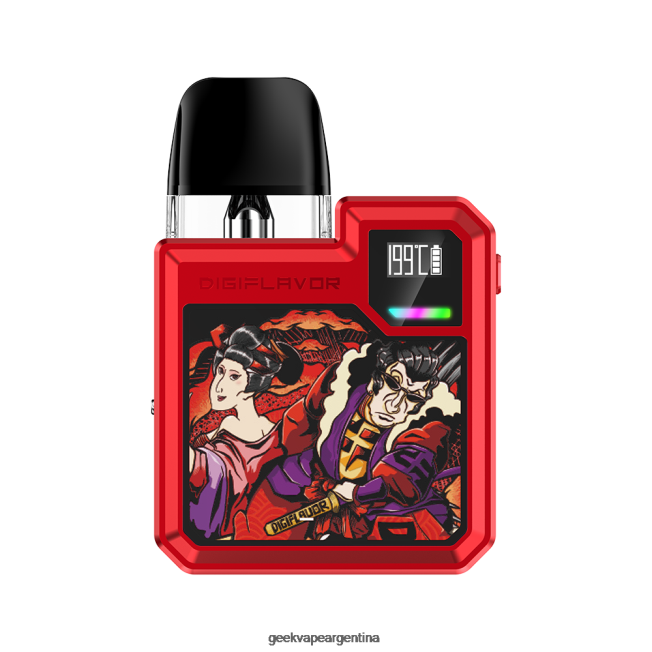 GeekVape kit digiflavor digi-q 1000mah samurái rojo - Geek Vape Flavors J22P77